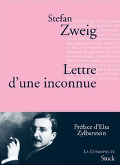 Couverture Lettre d'une inconnue Couverture Lettre d'une inconnue