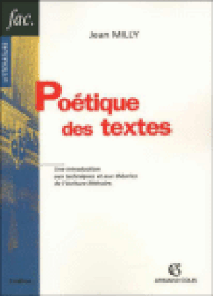 Poétique des textes