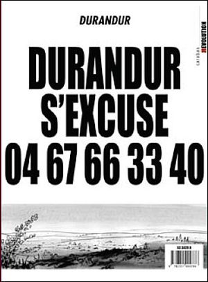 Durandur s'excuse 04 67 66 33 40
