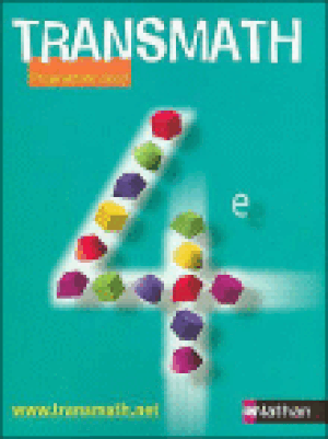 Nouveau transmath 4e 2007
