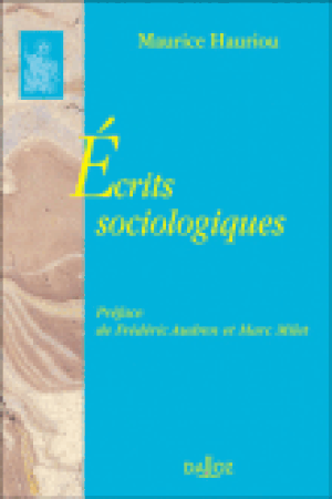 Ecrits sociologiques