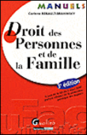 Droit des personnes et de la famille