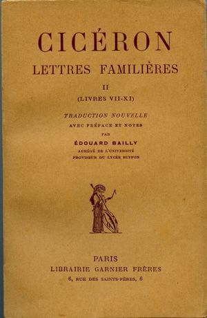 Lettres familières, tome II