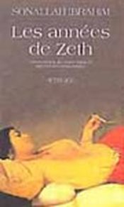 Couverture Les années de Zeth Couverture Les années de Zeth