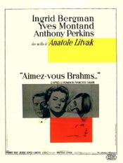 Affiche Aimez-vous Brahms... Affiche Aimez-vous Brahms...