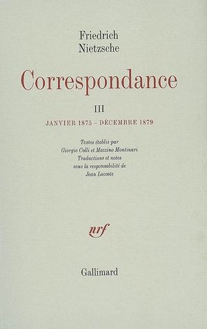 Correspondance III