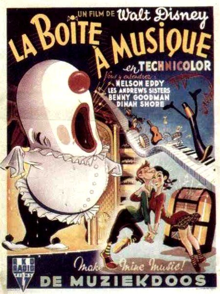 La Boîte à musique - Long-métrage d'animation (1946) - SensCritique