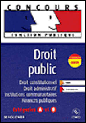 Droit public, catégorie B