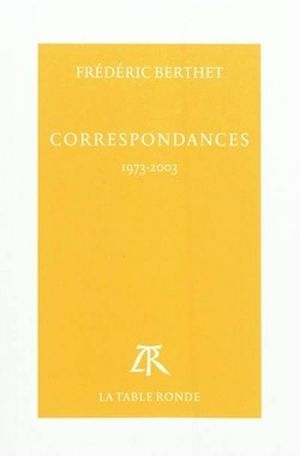 Correspondances (1973-2003)