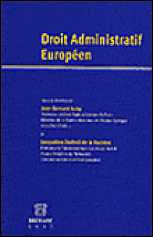Le droit administratif europ