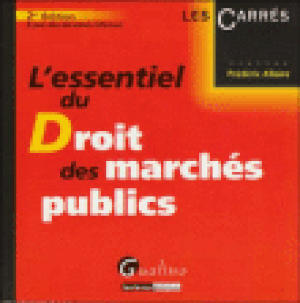 L'essentiel du droit des marchés publics