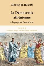 Couverture La Démocratie athénienne à l'époque de Démosthène