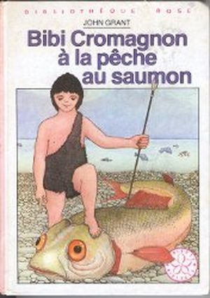 Bibi Cromagnon à la pêche au saumon