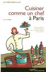 Couverture Cuisiner comme un chef à Paris