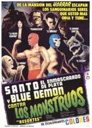 Santo et Blue Demon contre les monstres