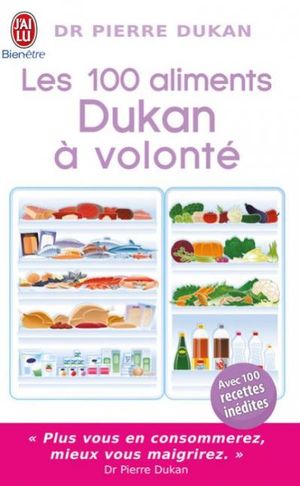 Les 100 aliments Dukan à volonté