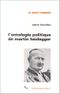 L'Ontologie politique de Martin Heidegger