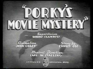 Porky's Movie Mystery
