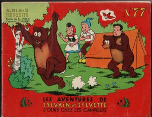 L'Ours chez les campeurs - Sylvain et Sylvette (Fleurette), tome 77