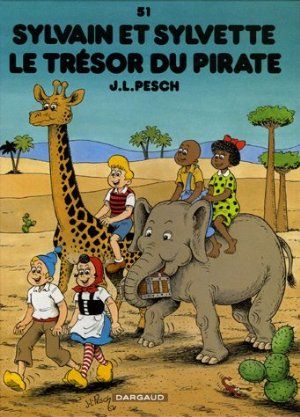 Le Trésor du pirate - Sylvain et Sylvette (Séribis), tome 51