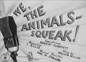 We, the Animals Squeak!