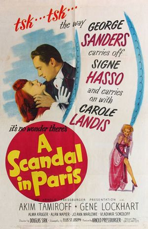 Scandale à Paris