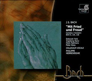 Cantata, BWV 125 "Mit Fried und Freud ich fahr dahin": II. Aria (Alto) "Ich will auch mit gebrochnen Augen"