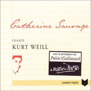 Catherine Sauvage chante Kurt Weill