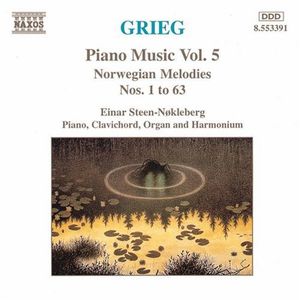 Piano Music Vol. 5: Norwegian Melodies, Nos. 1 to 63