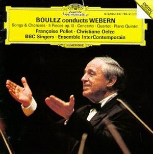 Boulez Conducts Webern