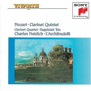 Quartet for Clarinet, Violin, Viola & Cello in B-flat major after Sonata for Violin & Keyboard No. 34, K. 317d / KV 378: I. Alle