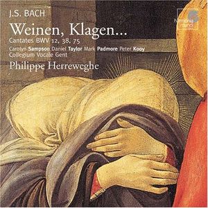 Kantaten, BWV 12, 38, 75