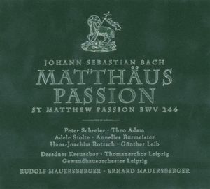 Matthäus-Passion, BWV 244