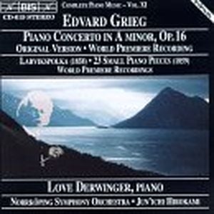 Piano Concerto in A minor, op. 16 / Larvikspolka / 23 Small Piano Pieces