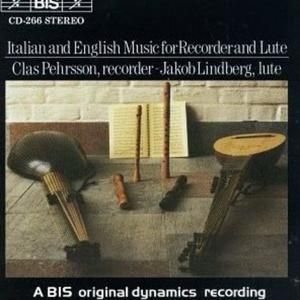 Italian and English Music for Recorder and Lute