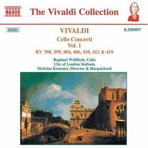 Cello Concerti, Volume 1: RV 389, 399, 404, 406, 410, 419