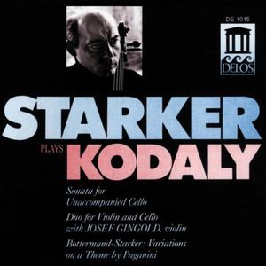 Starker plays Kodály