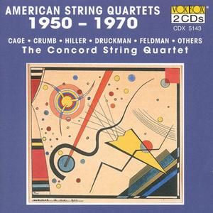 American String Quartets 1950 - 1970