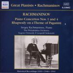 Pochette Piano Concertos Nos. 1 and 4 / Rhapsody on a Theme of Paganini