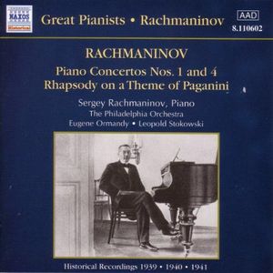 Piano Concertos Nos. 1 and 4 / Rhapsody on a Theme of Paganini