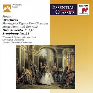 Overtures / Divertimento, KV 131 / Symphony No. 28