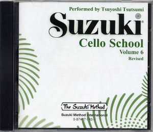 Suzuki Cello School, Volume 6, Revised
