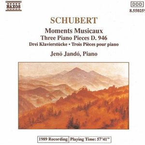 Moments Musicaux / Three Piano Pieces, D. 946