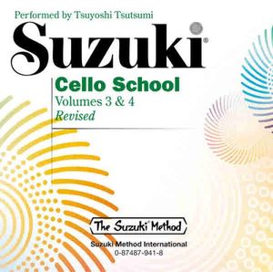 Suzuki Cello School, Volumes 3 & 4, Revised