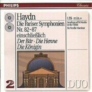 The Paris Symphonies Nos. 82-87 including "The Bear", "The Hen" & "The Queen"