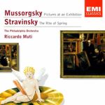 Pochette Mussorgsky: Pictures at an Exhibition / Stravinsky: The Rite of Spring