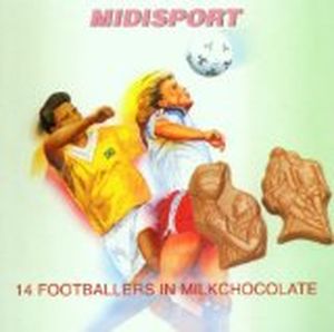 14 Footballers in Milkchocolate