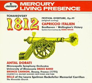 Tchaikovsky: 1812 Festival Overture, op. 49 / Capriccio Italien / Beethoven: Wellington’s Victory