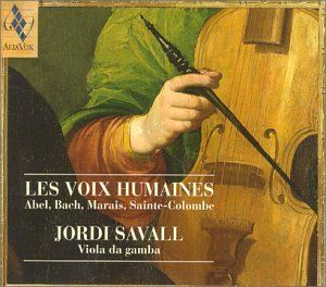 Les voix humaines for viola da gamba & continuo in D major, "Pièces de viole, Book II, No. 63"