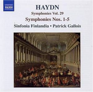 Symphonies, Volume 29: Symphonies Nos. 1-5